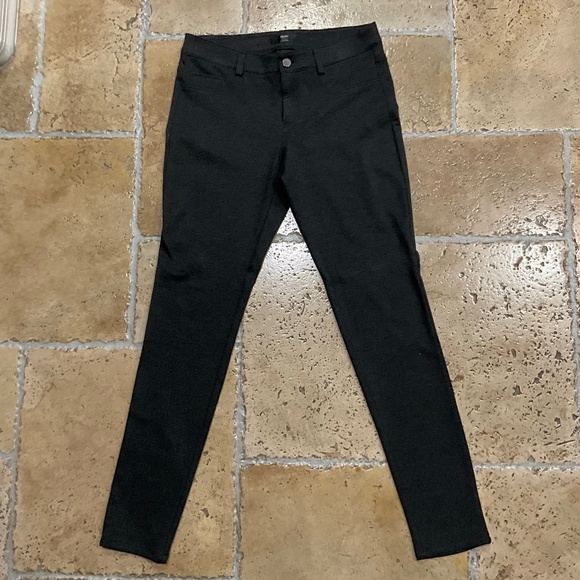 Mossimo Stretch Extensible Dark Gray Pants Sz 8 - Picture 7 of 11